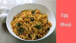 Egg bhurji  in tamil /  முட்டை  பொடிமாஸ்