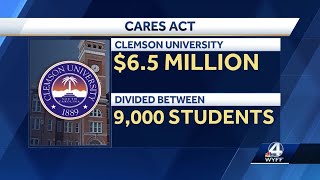 Clemson University dividing up $6.5 million to 9,000 students from CARES Act