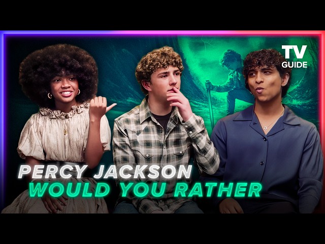 Percy Jackson and the Olympians Cast Plays Who Would You Rather class=