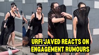 Urfi Javed Reacts On Engagement Rumours | Uorfi javed urfijaved urfijavednewvideo urfijaveddress