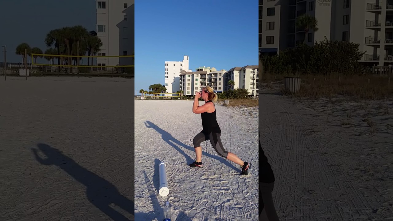 weight loss before and after Rear lunge