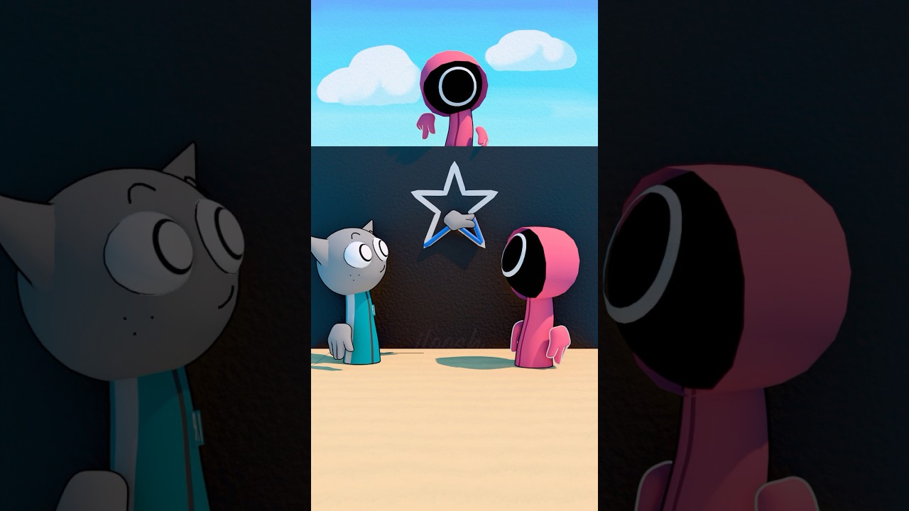 Incredibox Sprunki — Impossible Line Maze Squid Game