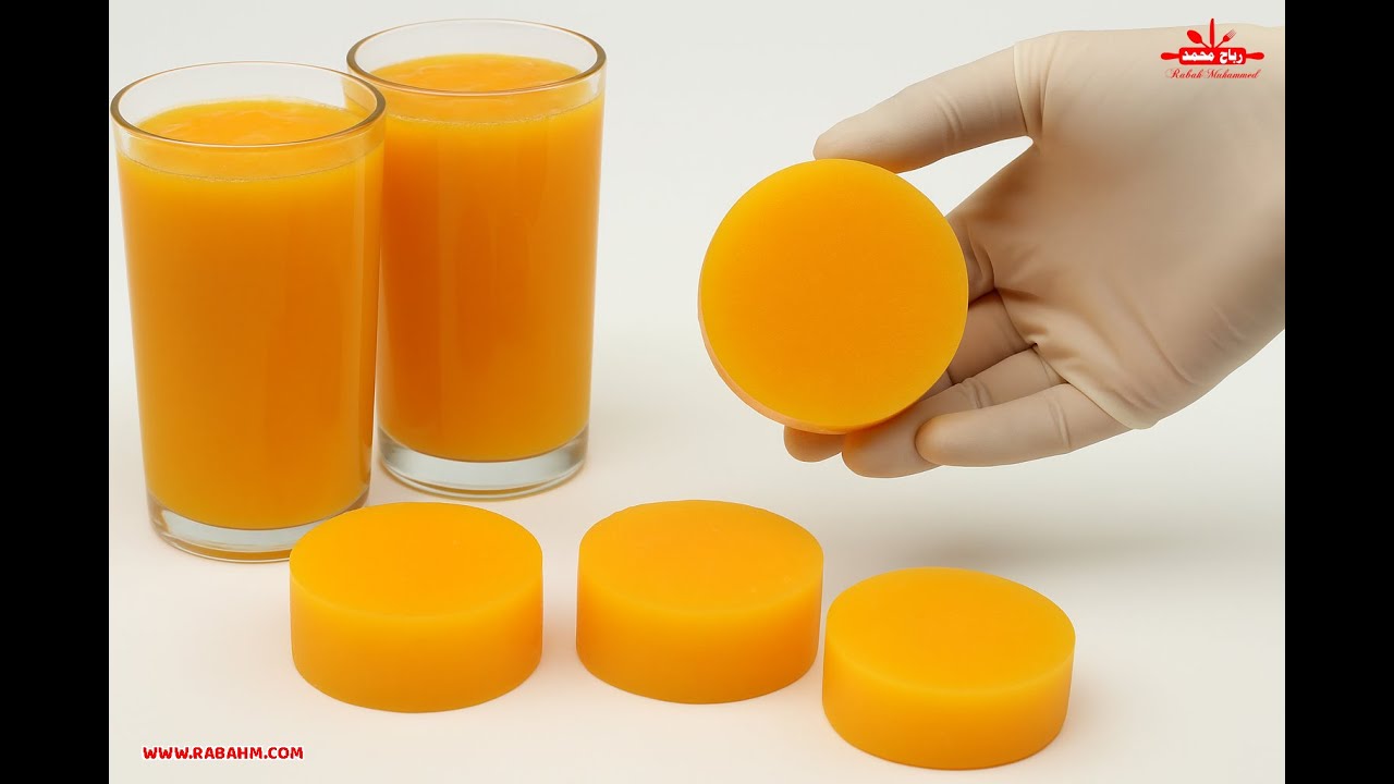 Рахат-лукум с мандарином состоит всего из 3 ингредиентов. حلقوم الفنجان التركية بالمندرين اليوسفي