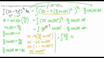4. Trigonometric substitution 3