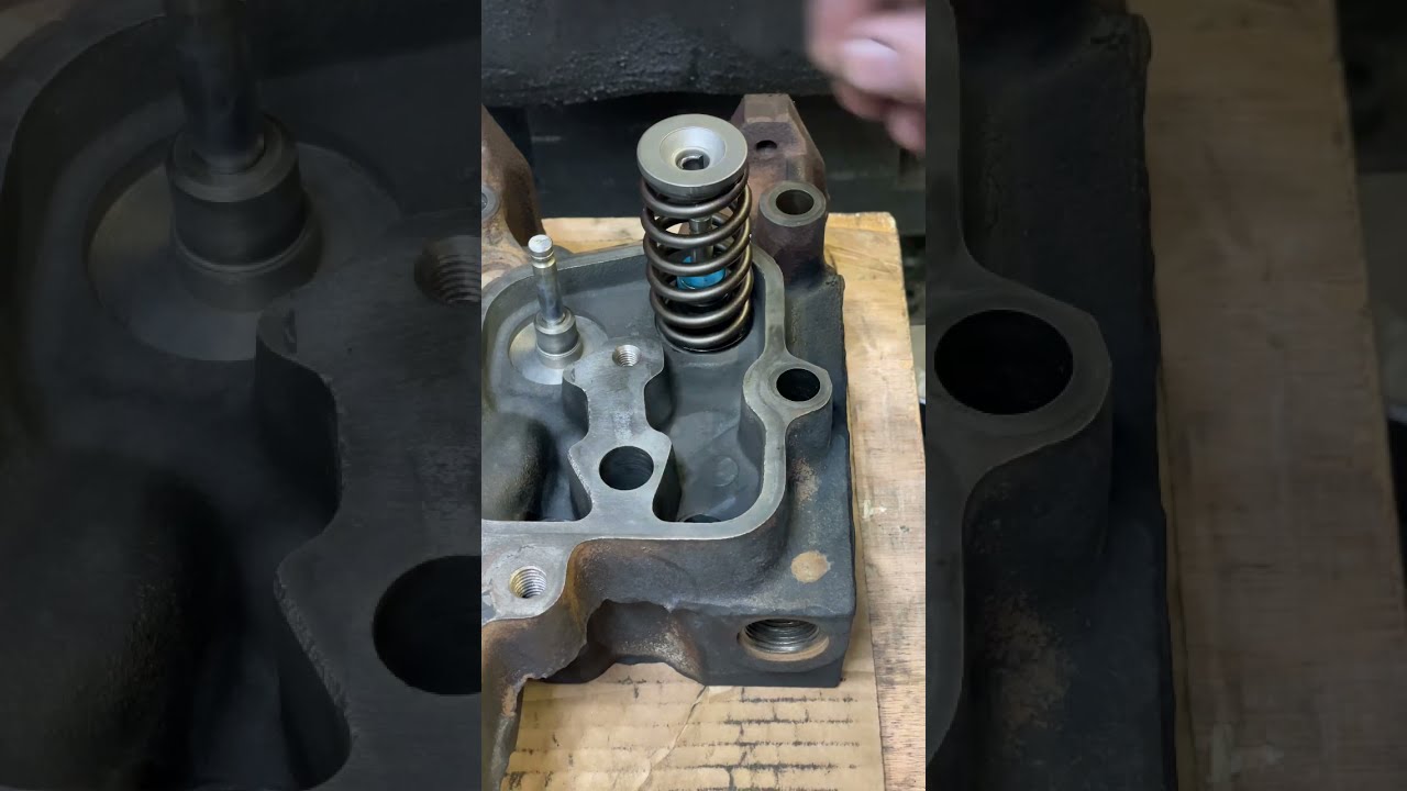 install valve spring car YouTube