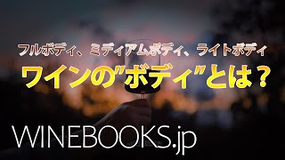ワイン初心者講座②ボディとは？フルボディ、ミディアムボディ、ライトボディ