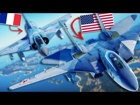 Tomcat Better Than Mirage2000? F-14 VS Mirage2000 | War Thunder