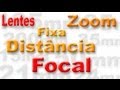 Fotografia Básica - Aula 9 - Distância Focal - Lentes Fixa e Zoom