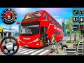 Real City Offroad Bus simulator 2024 - Coach Bus Driver passenger - Bus Sim - Android Gameplay