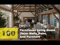 100 Rustic Farmhouse Living Room Decor, Walls, Paint, And Furniture You'll Love