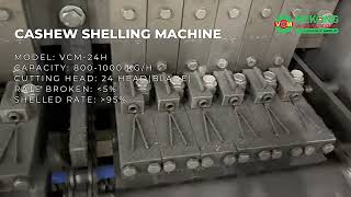 Cashew Shelling Machine – 24H Nonstop Operation for Maximum Efficiency!