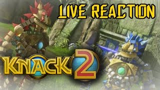 NEOGAF DID THIS - LIVE Reaction to... Knack 2 Trailer? - PSX 2016