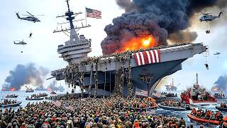 May 23, 2026! A US aircraft carrier carrying 3,200 new troops sinks in the Black Sea.