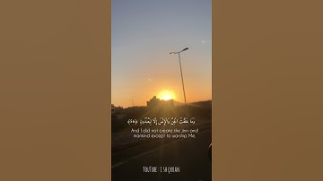 "و ذكِّر فإن الذكرى تنفع المؤمنين" | بصوت القارئ الشيخ ماهر المعيقلي. #قران #quran