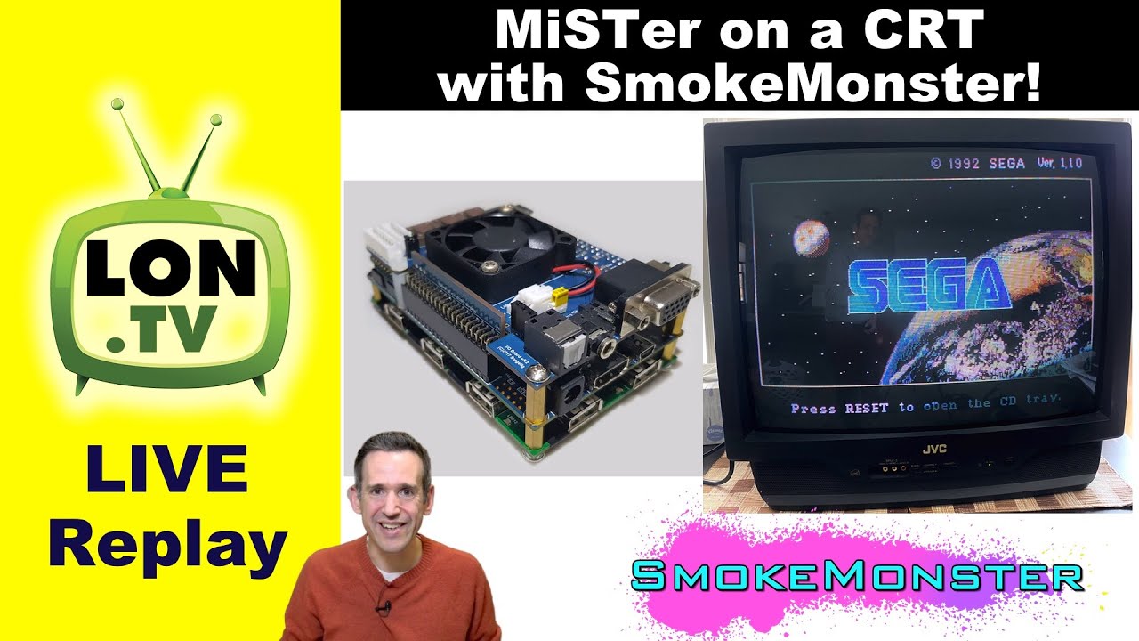 Live Replay Mister Retro Games On A Crt With Smokemonster Index In The Description Youtube