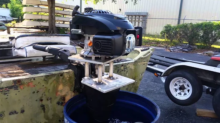 How to Make a Mud Motor/Air Cooled Outboard