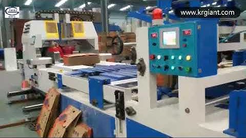 Automatic Folder Gluer Stitcher for carton machine