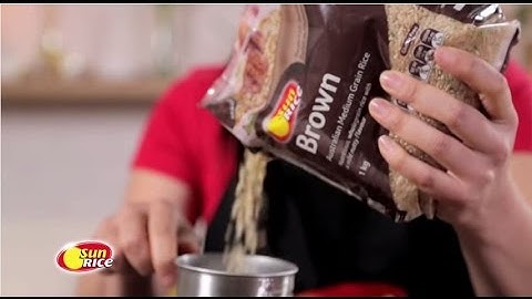 How to cook brown rice? With Poh