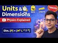 Units &amp; Dimensions in One Shot 🚀 | Class 11 Physics Full Concept + Tricks