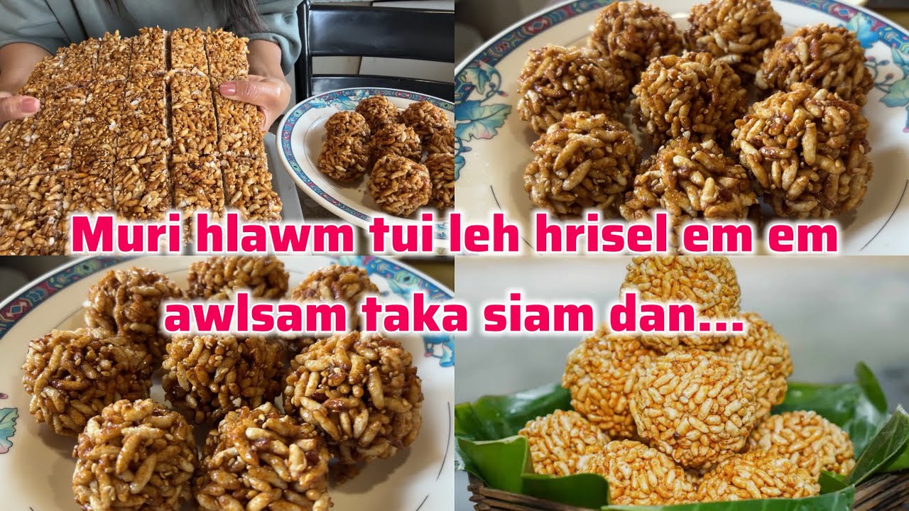 Как приготовить Мури хлавм || Как приготовить Мури ладду дома 🤗