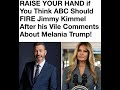 End the cruelty! Hold ABC and Kimmel accountable for their vile attacks on Melania.