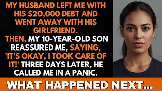Information My husband left with his girlfriend, leaving me with $20,000 in debt. Then, my 10-year-old son said. News