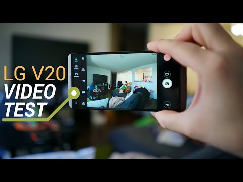 LG V20: Video Test (4K Auto)