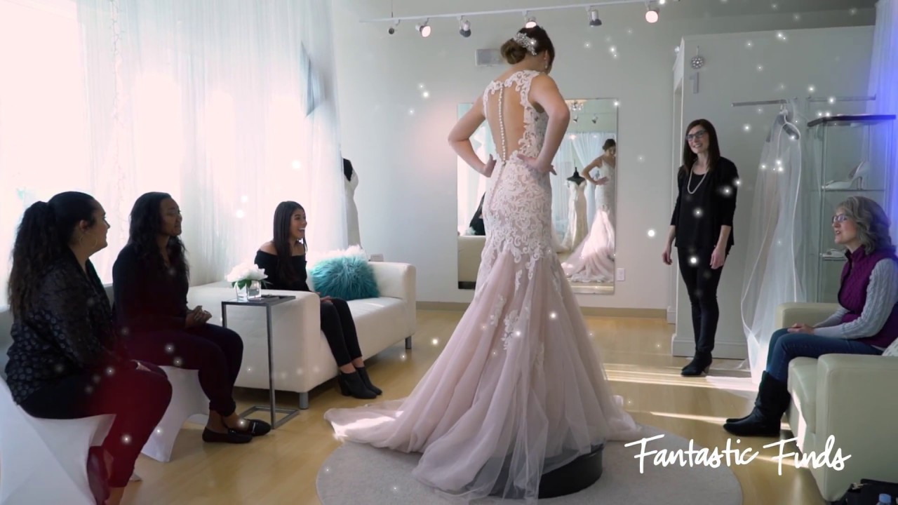 Fantastic Finds Personal Wedding Dress Shopping Experience Youtube