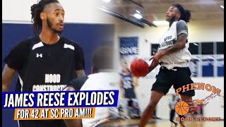 North Texas Junior James Reese Puts on Shooting Display for 42 Points at the SC Pro AM!!