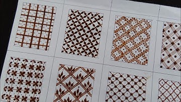 Simple grid/net mehndi design for beginners || net mehndi design || simple checks mehndi designs