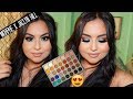 MORPHE X JACLYN HILL TUTORIAL, REVIEW + SWATCHES!