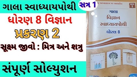 std 8 ch 2 science gala swadhyay pothi | dhoran 8 ch 2 vigyan gala swadhyay pothi | std 8 chapter 2