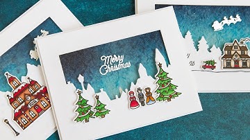 Partial Die Cut Window With Border Dies