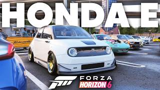Forza Horizon 6 - Widebody Honda E Customization - 262mph ???