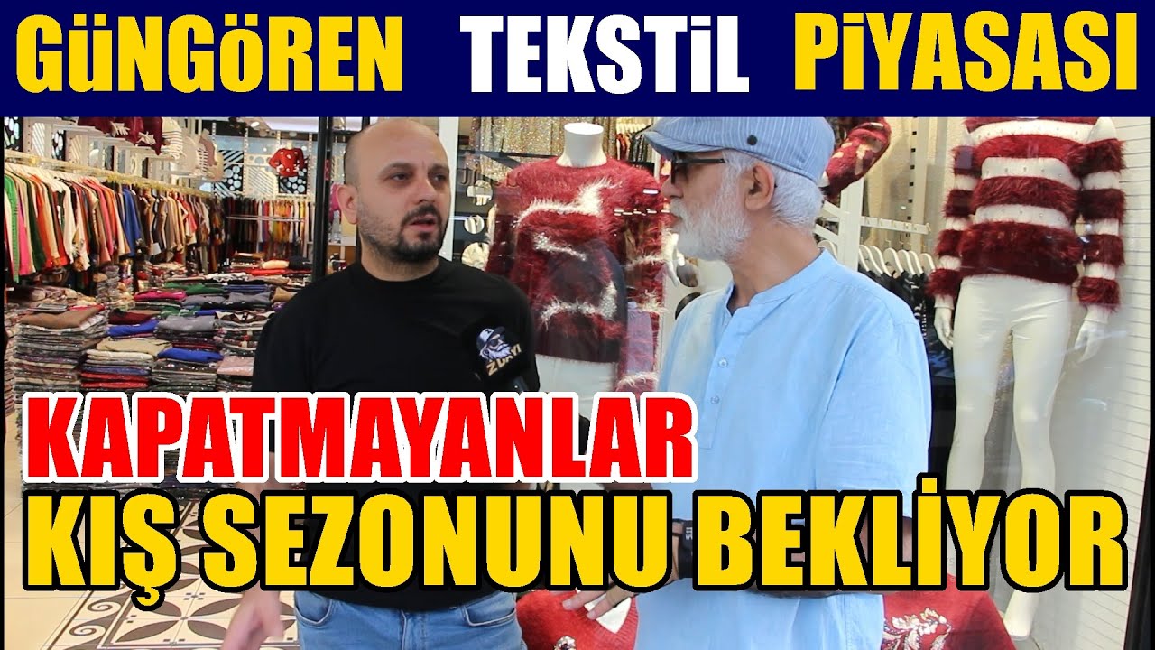 Güngören Tekstil Piyasasında Sabırlı Bekleyiş | #zdayı #sokakröportajları #piyasalar