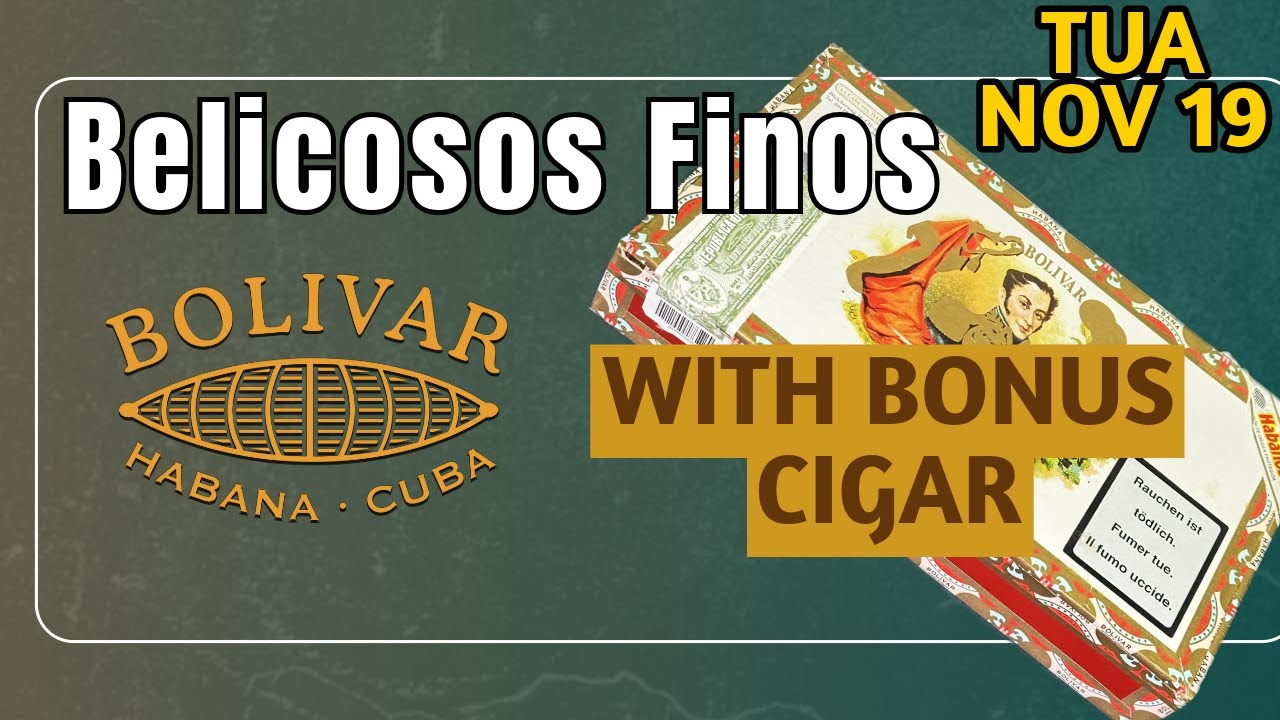 The Legendary Bolivar Belicosos Finos - Experience the DNA of the Cuban Cigar | Unboxing Habanos