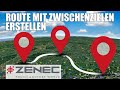 ZENEC Tutorial Route mit Zwischenziele (Z-E3766, Z-E3756,Z-N966,Z-N956)