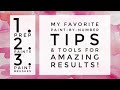 My FAVORITE TIPS, TRICKS, TECHNIQUES & TOOLS for Paint by Number AMAZING RESULTS!