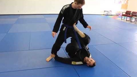 Open Guard Drill for BJJ Video