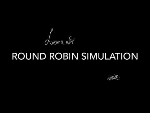 Round Robin Simulation | Operating System
