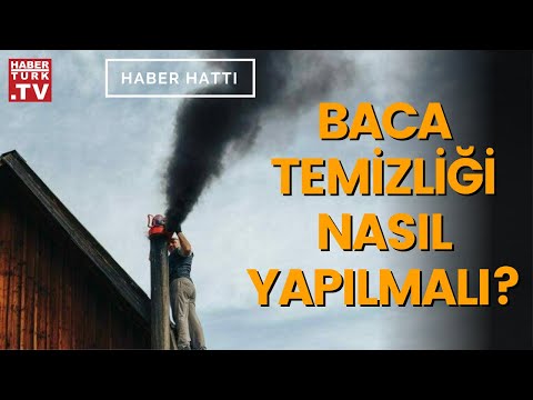 Video: Şömineniz var mı? Baca temizlemeyi bilmek gerekiyor