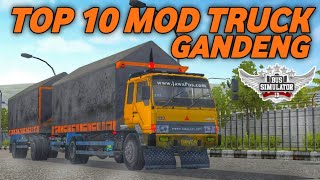 TOP 10 MOD TRUCK GANDENG | MOD BUSSID screenshot 5