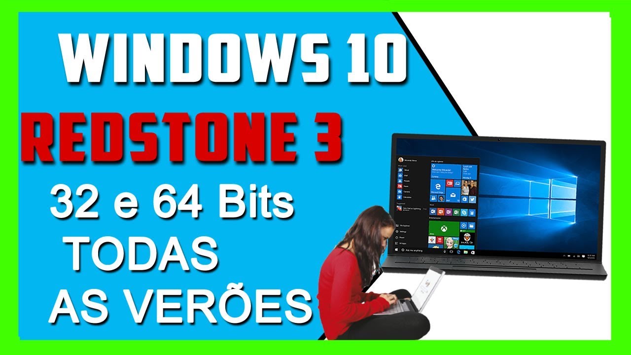 Baixar Windows 10 Redstone 3 AIO PT-BR [2017] FINAL ATUALIZADO Todas as Versões