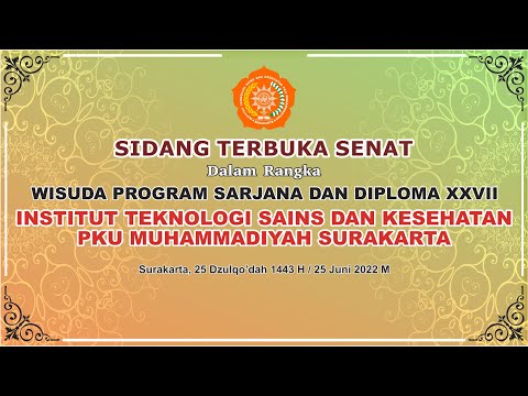 WISUDA PROGRAM SARJANA DAN DIPLOMA XXVII ITSPKU MUHAMMADIYAH SKA TH 2022