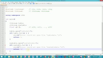 feb 16 lecture part 3: file output using std::ofstream