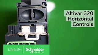 Mounting Altivar 320 Faceplate Horizontally | Schneider Electric Support