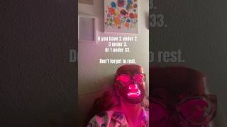 Seriously. 🤖 PS. Does red light therapy work? #wordfortheday #motherhood