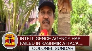 Intelligence Agency Has Failed In Kashmir Attack - Colonel Sundar Thanthi Tv