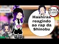 Hashiras reagindo ao rap da Shinobu 🦋💜(Meu veneno)🍥 HeloUzumaki 🍥
