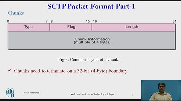 Packet Format of Stream Control Transmission Protocol(SCTP)- Part 1